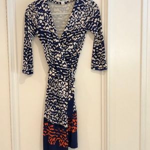 DVF classic wrap dress